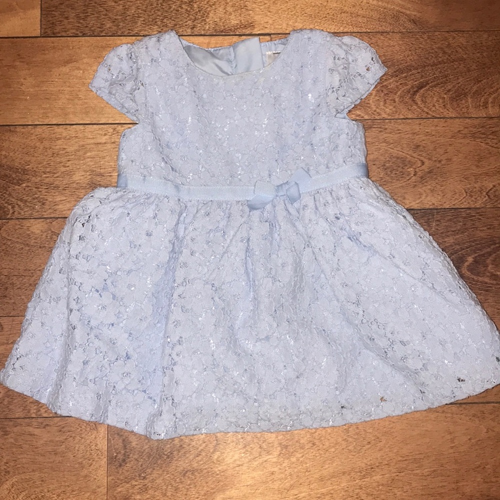 Carter’s cotton lace dress, 3 mos